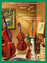 Artistry in Strings Volume 1 Violin string method book cover